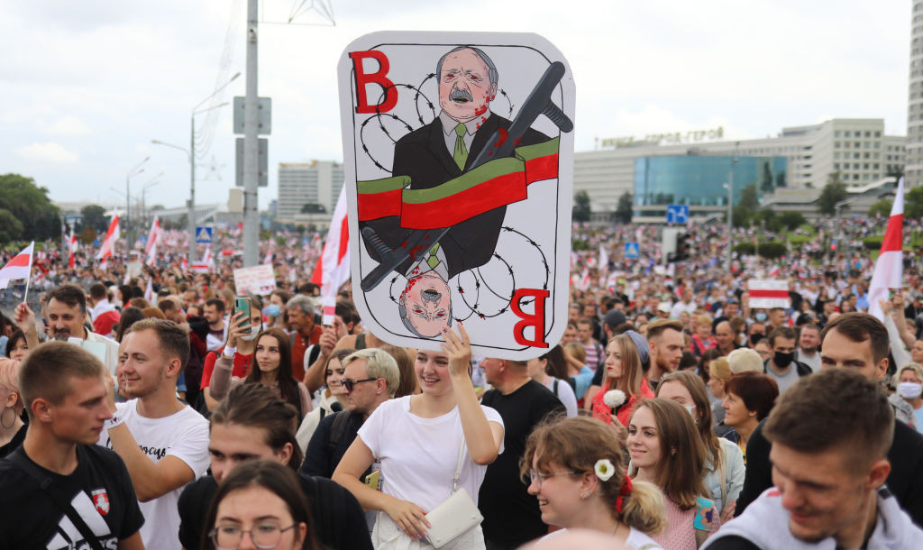 Protests have continued in Belarus ©Getty Images