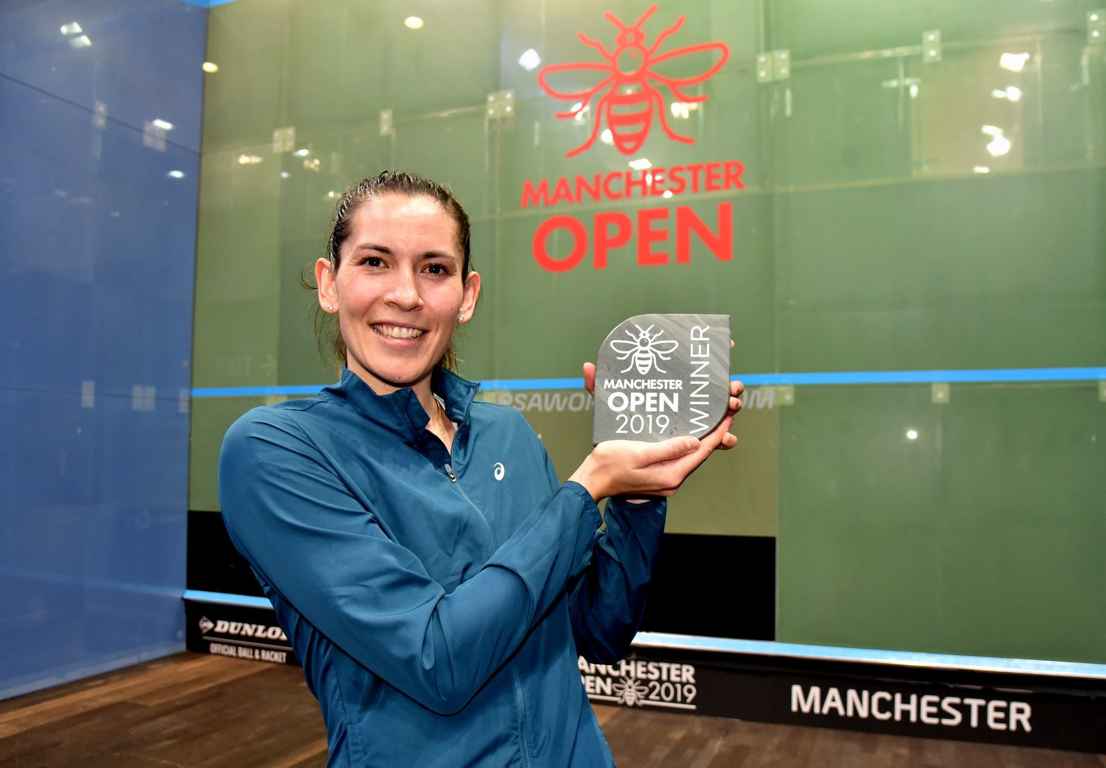 New Zealand's Joelle King won last year's Manchester Open ©PSA