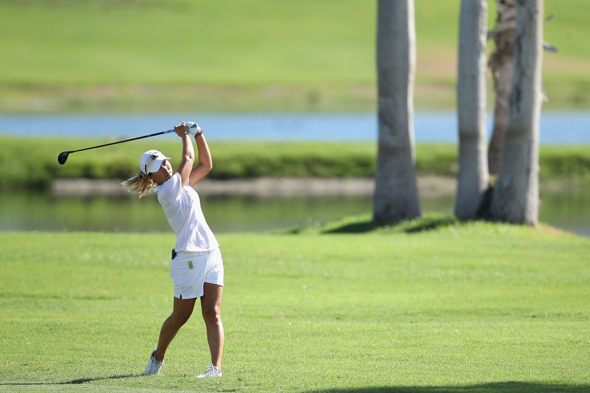 American world number two Danielle Kang is two off the pace ©Getty Images