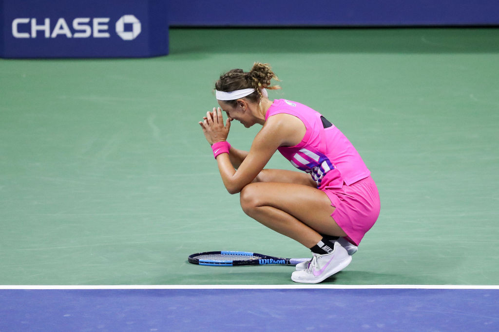 Victoria Azarenka stunned Serena Williams in three sets to reach the US Open final ©Getty Images