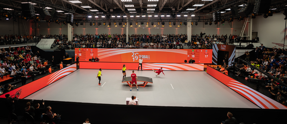 There were 58 countries represented at the 2019 Teqball World Championships ©FITEQ