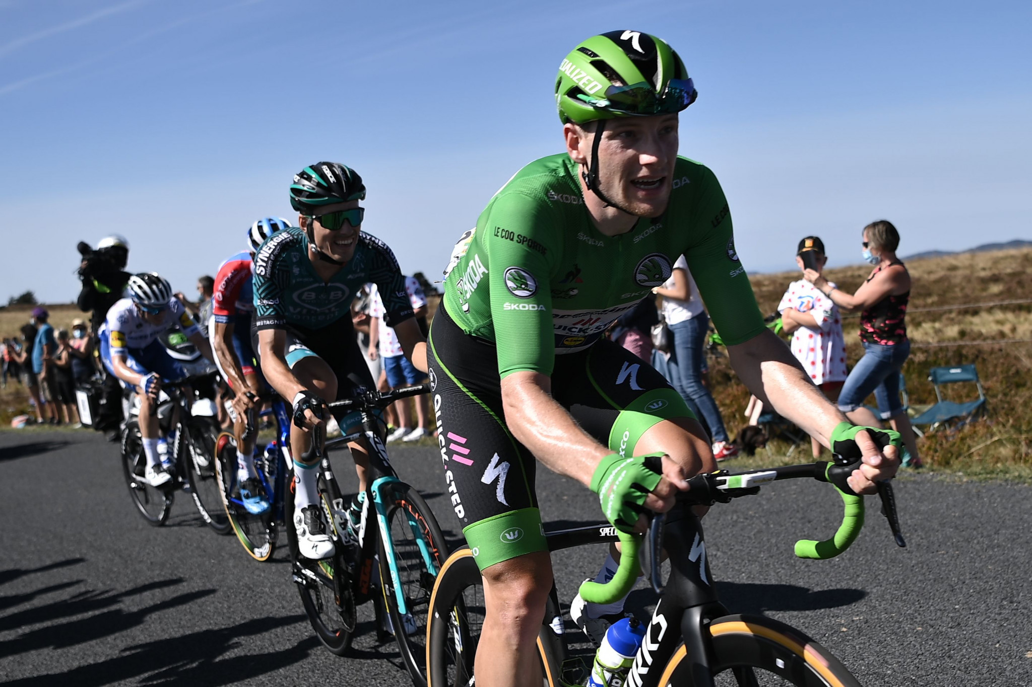 Sam Bennett, the green jersey, was among those dropped ©Getty Images
