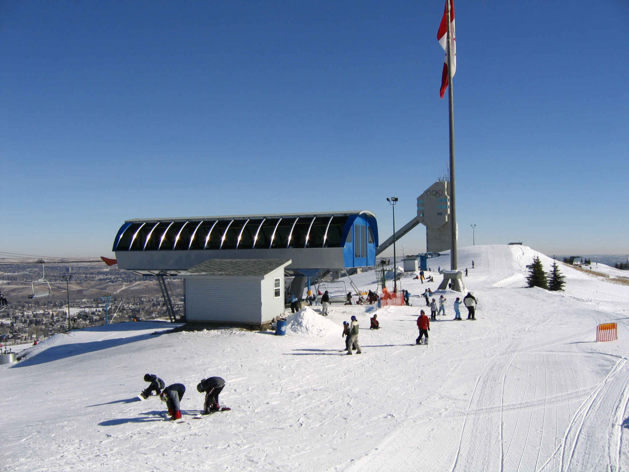 The Canada Olympic Park could be used as a winter sport hub in Calgary ©Wikipedia
