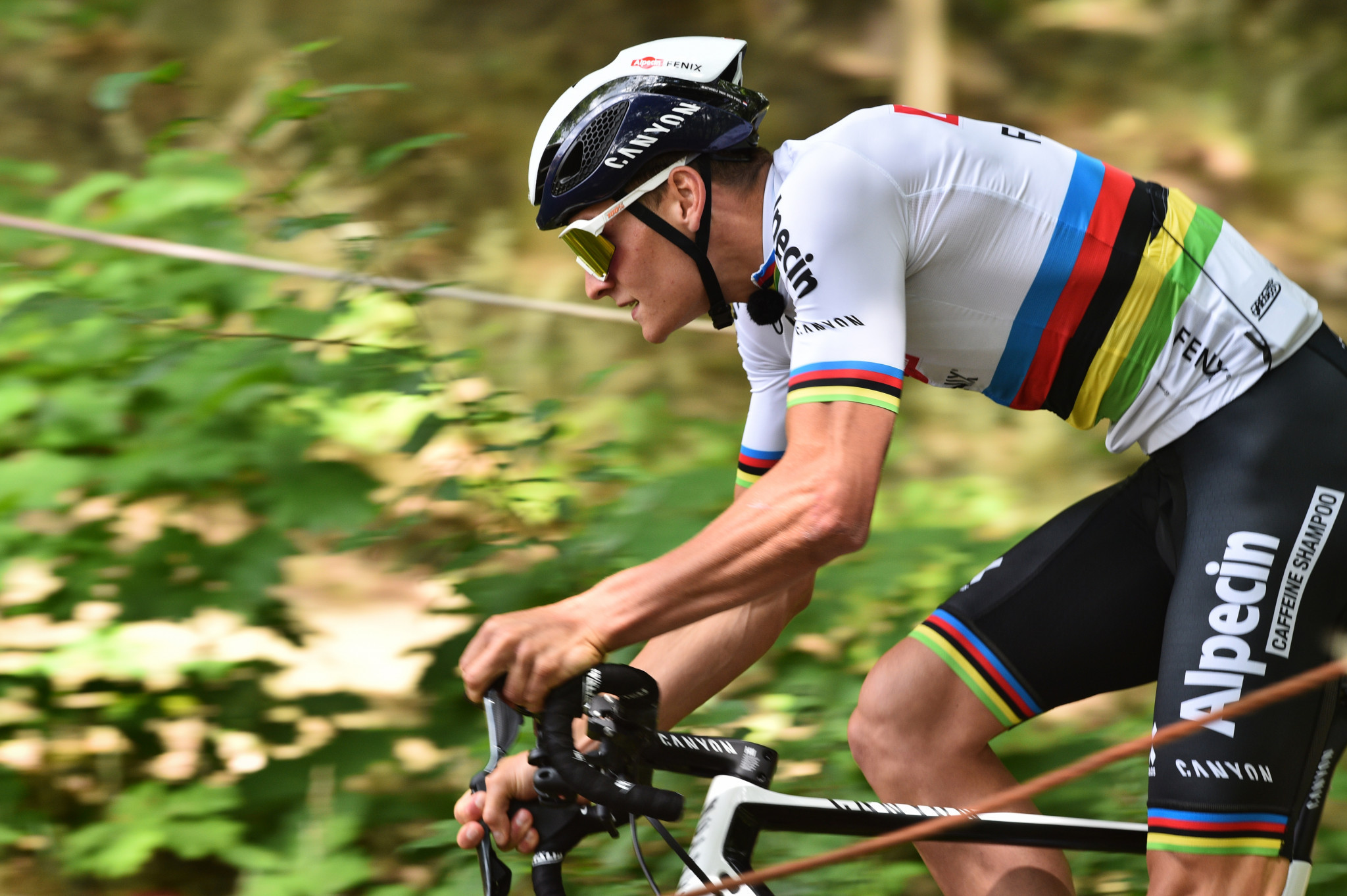 Van der Poel snatches victory at stage seven of Tirreno-Adriatico
