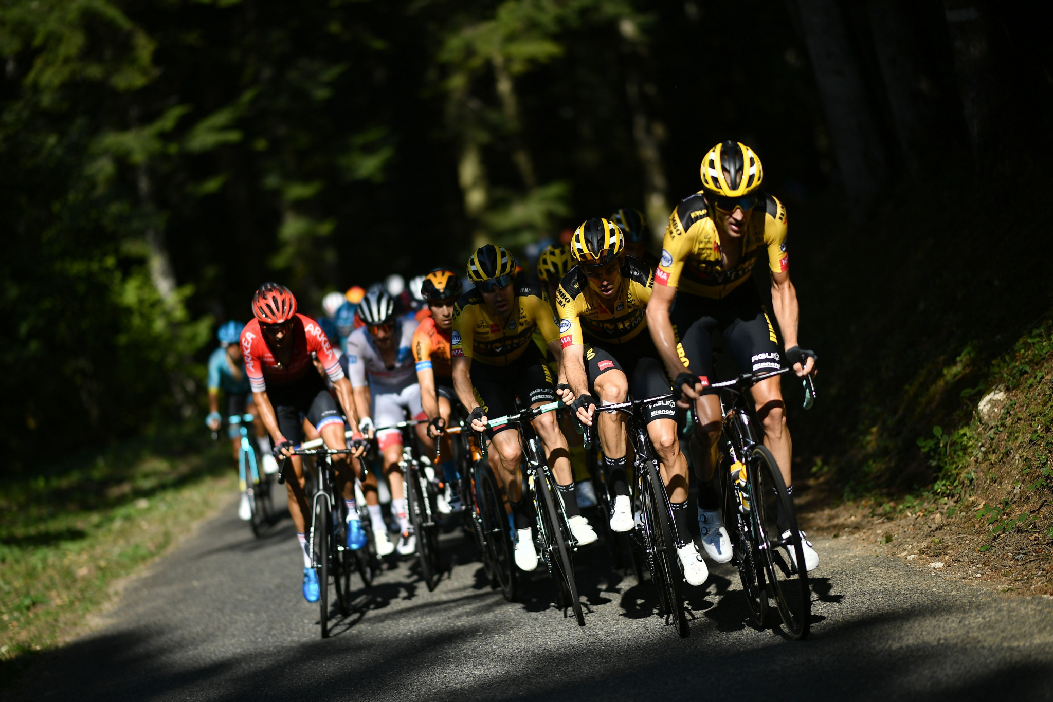 The stage on the Grand Colombier was considered vital in the general classification race ©Getty Images