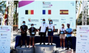 France stand top of the podium at the end of the second edition of the EUROSAF Mixed Offshore European Championships  ©EUROSAF