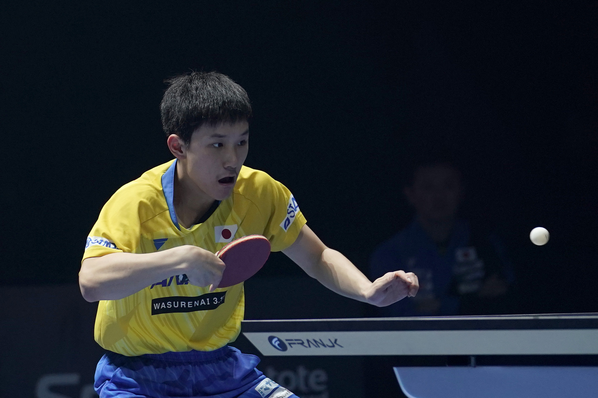 Tomokazu Harimoto played in his first competition since the suspension of sport ©Getty Images