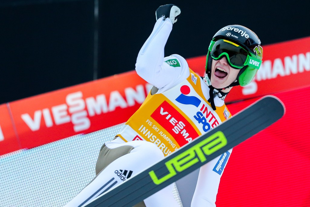 Prevc closes on overall Four Hills tournament victory after triumph in Innsbruck