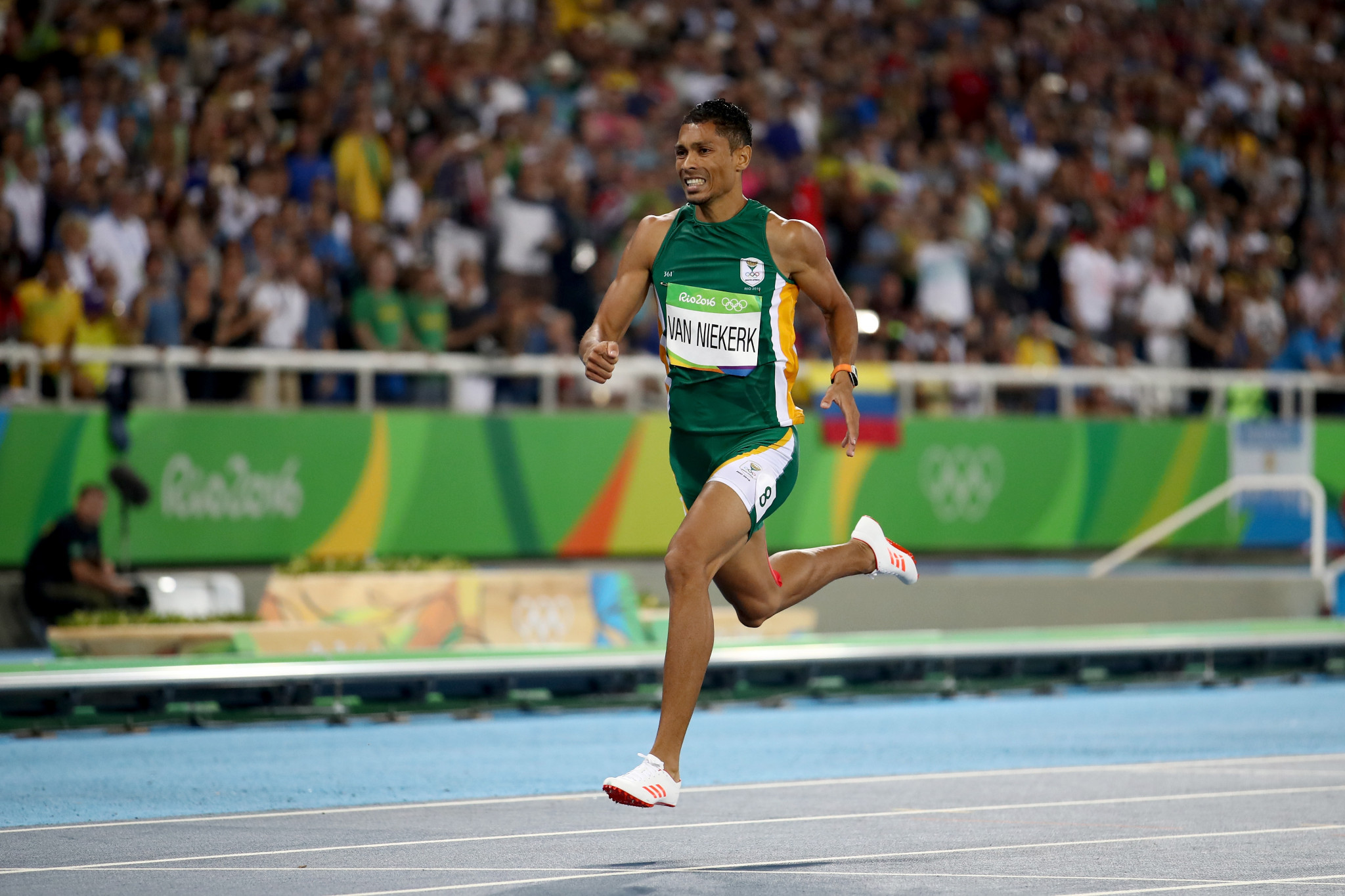 Wayde van Niekerk earned an Olympic title and broke the men's 400m world record at Rio 2016 ©Getty Images