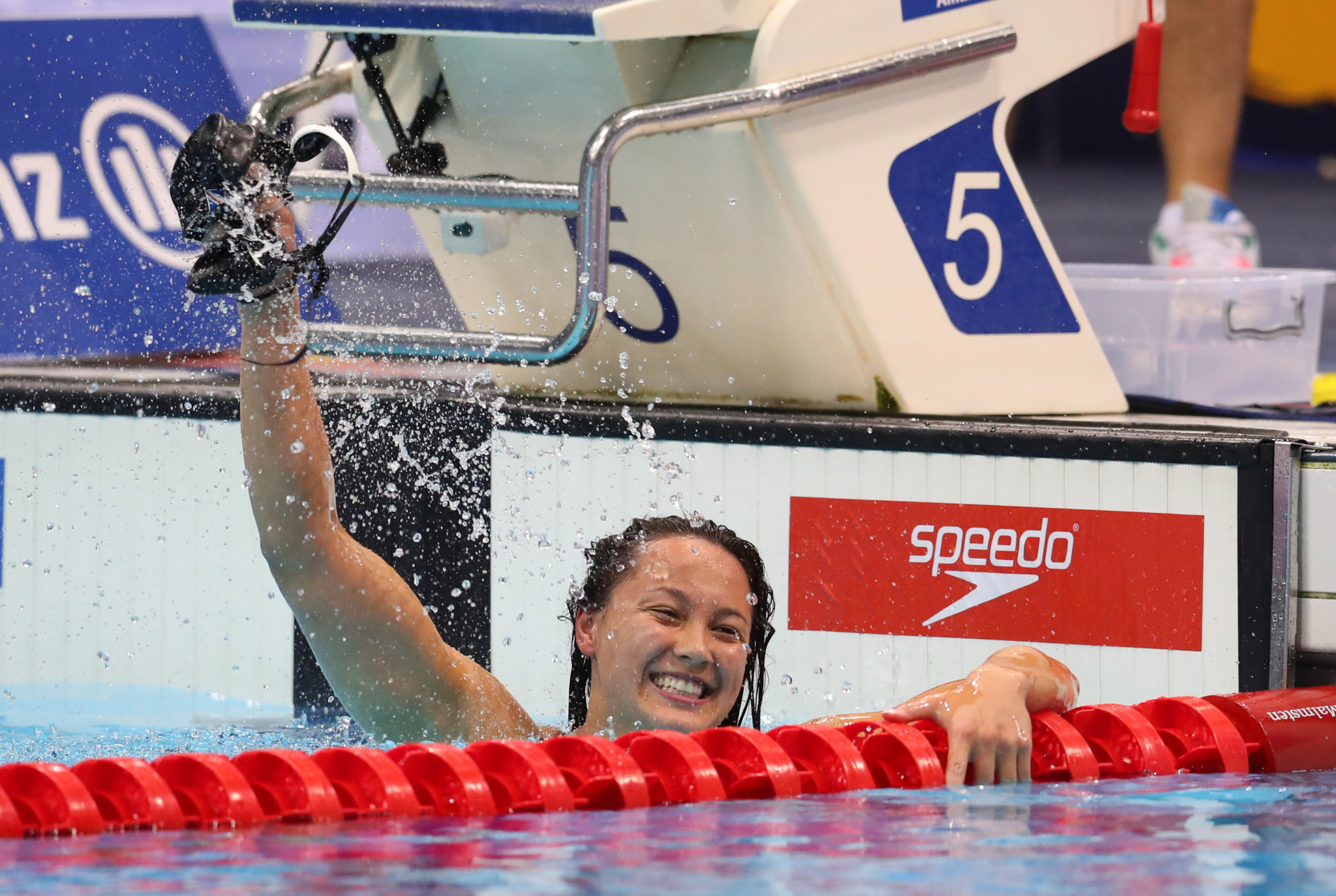 Britain's Alice Tai broke six world records at the SSE last year ©Getty Images