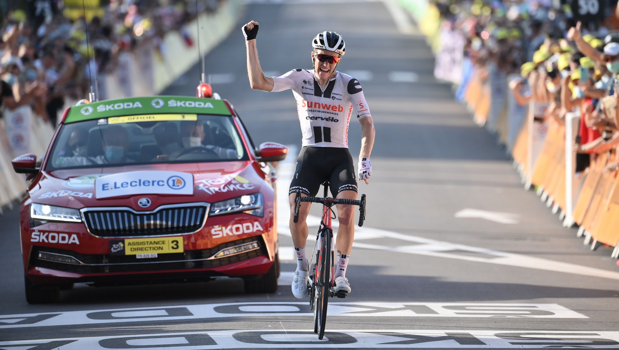 Andersen escapes again to secure second Tour de France stage victory