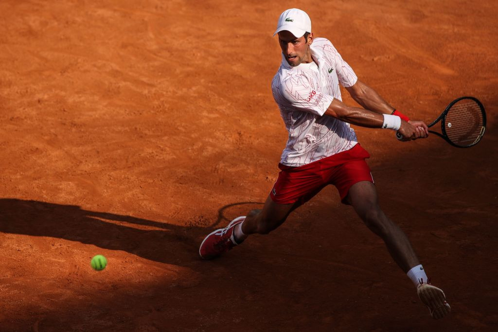 World number one Novak Djokovic is through to the quarter-finals of the Italian Open ©Getty Images
