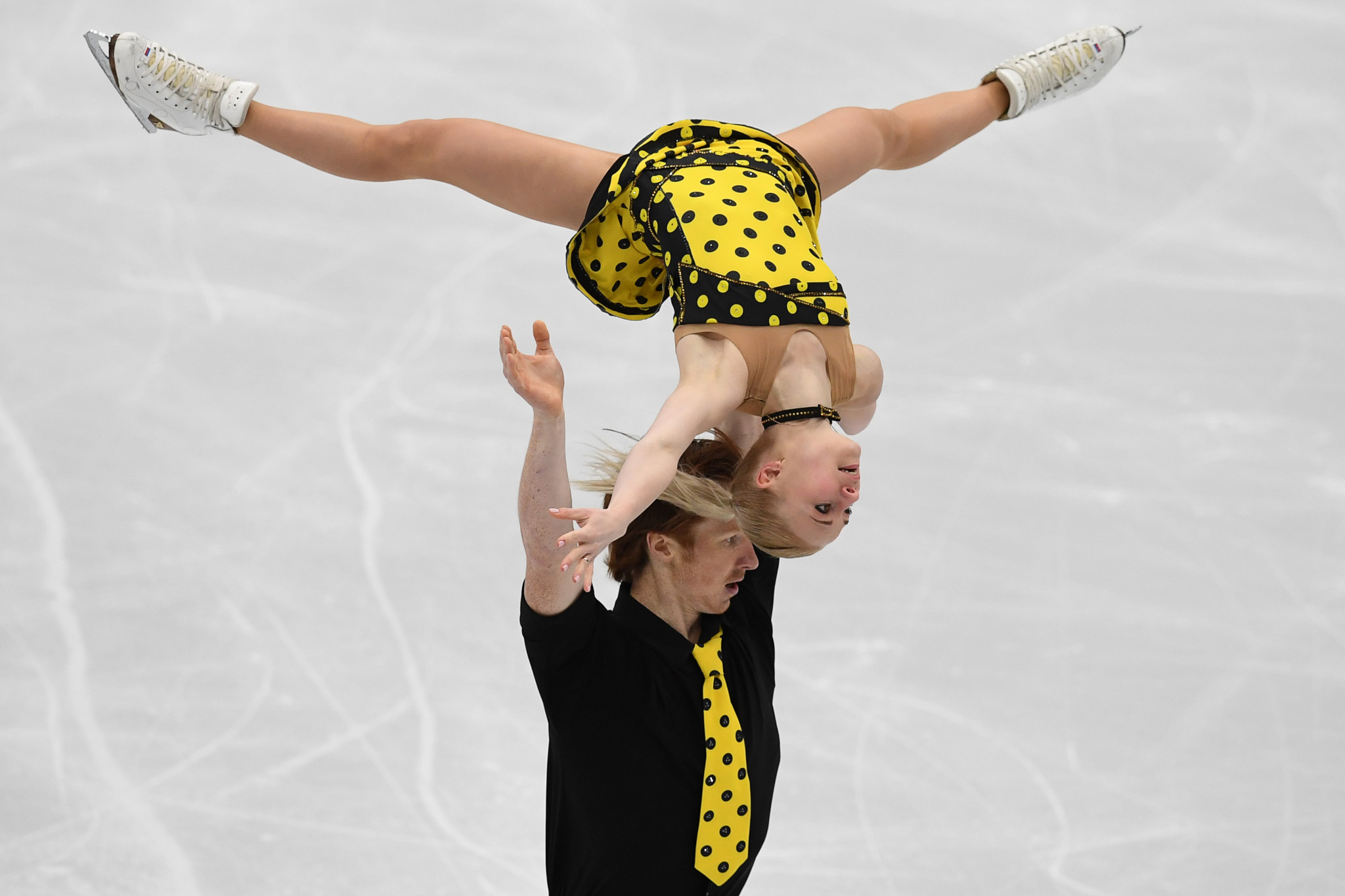 Morozov and Evgenia Tarasova have won two European pairs titles ©Getty Images