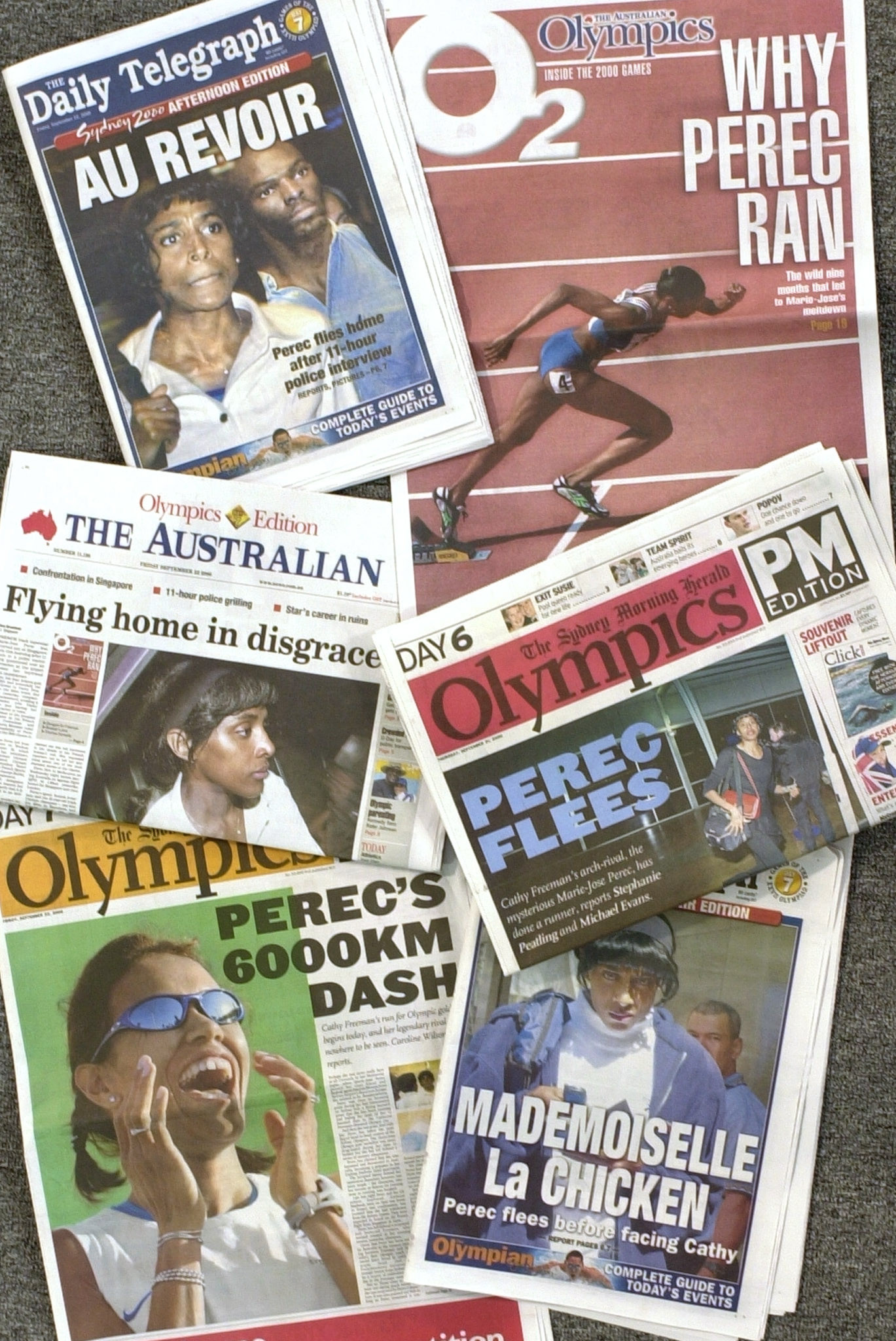 Cathy Freeman's greatest rival, France's defending Olympic 400m champion Marie-José Pérec, fled Sydney 2000 before the event had even started claiming she was the victim of an unfair campaign of dirty tricks by the Australian media ©Getty Images