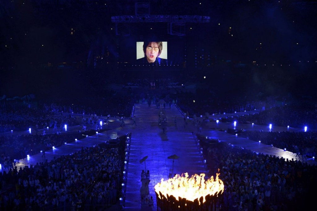John Lennon's song Imagine has proved to be a popular at Olympic Ceremonies, including at London 2012 ©YouTube