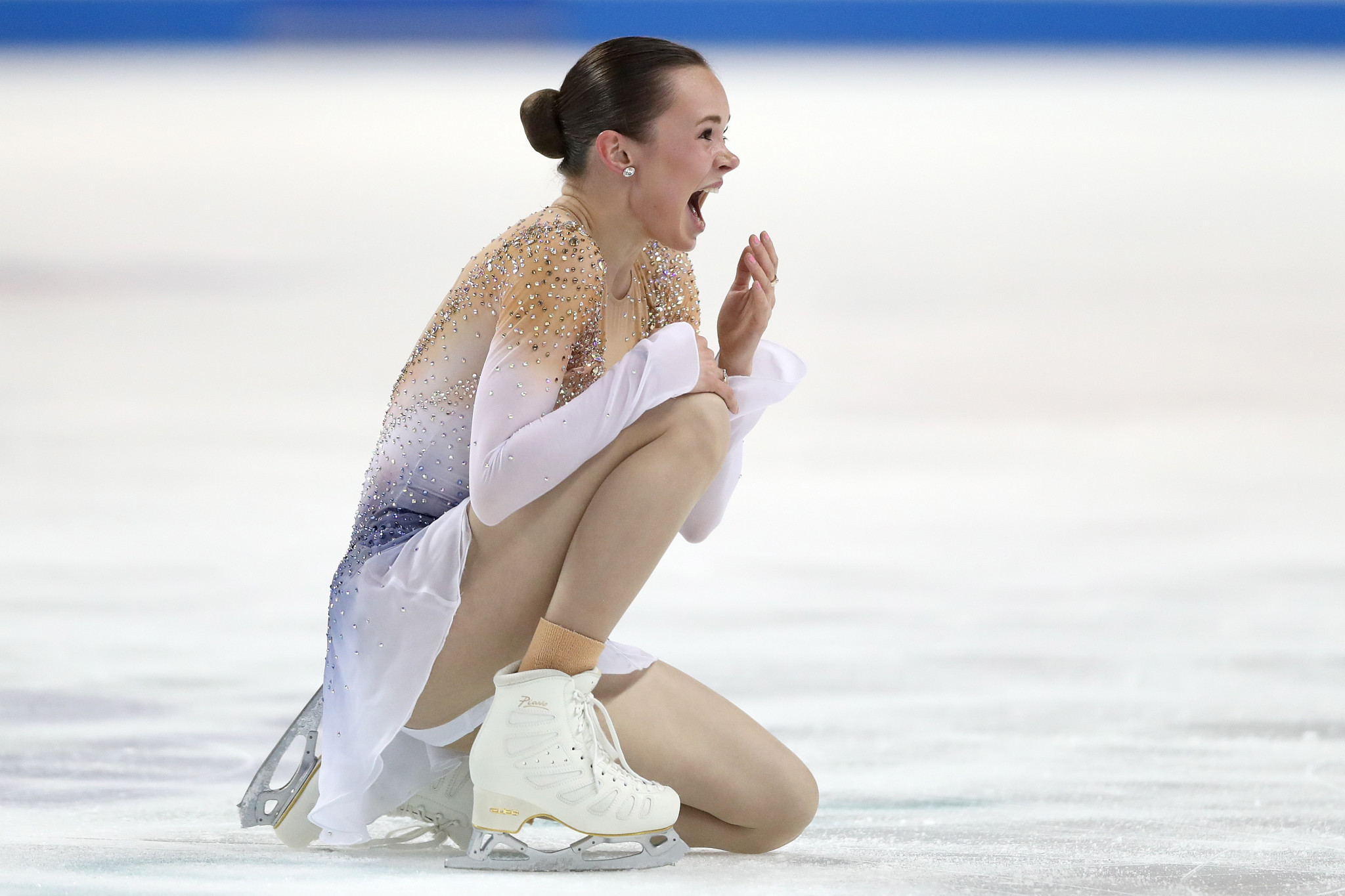Mariah Bell triumphed in the women's online competition set up by US Figure Skating ©Getty Images