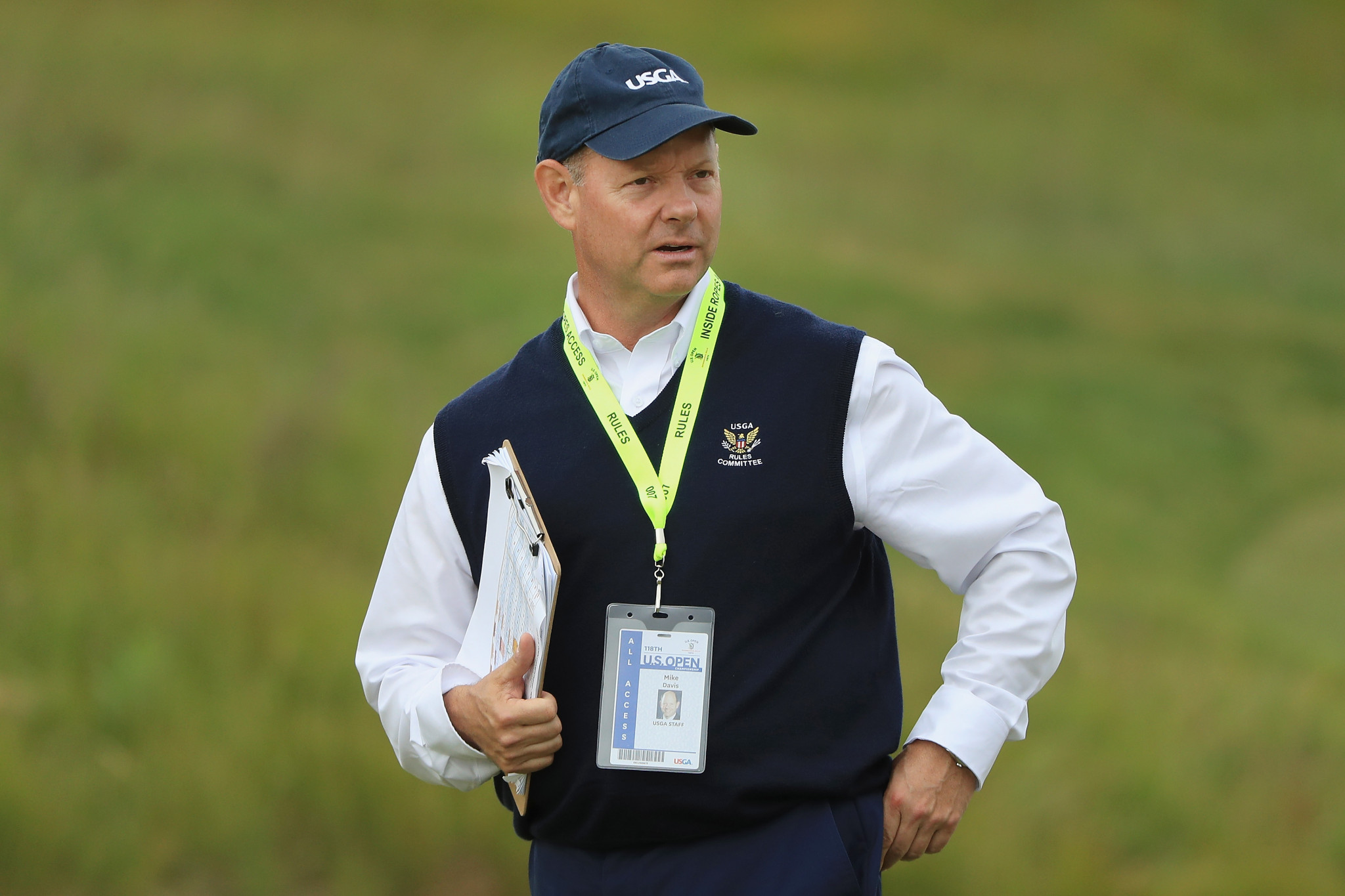 Mike Davis is set to pursue his passion for golf course design after leaving the United States Golf Association ©Getty Images