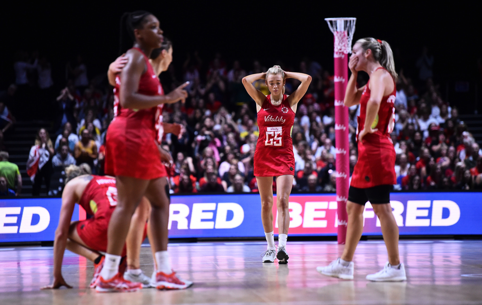 England were knocked out of last year's Netball World Cup by New Zealand ©Getty Images