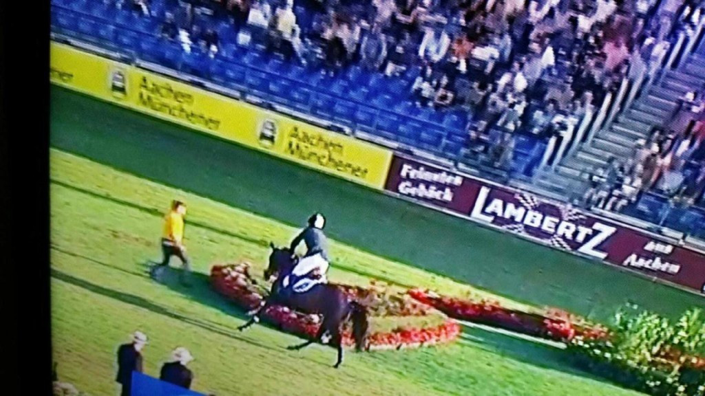 Irish rider Cian O'Connor claims the faults he incurred came after a steward ran onto the course during his run