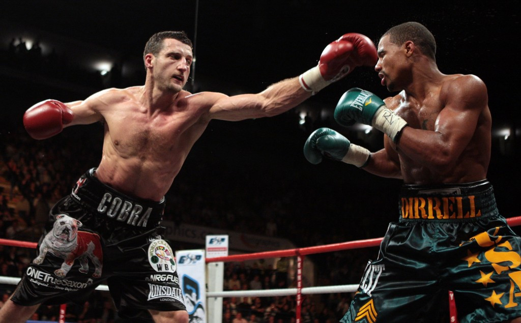 American Andre Dirrell right is set to cause DeGale problems when the two meet on May 23