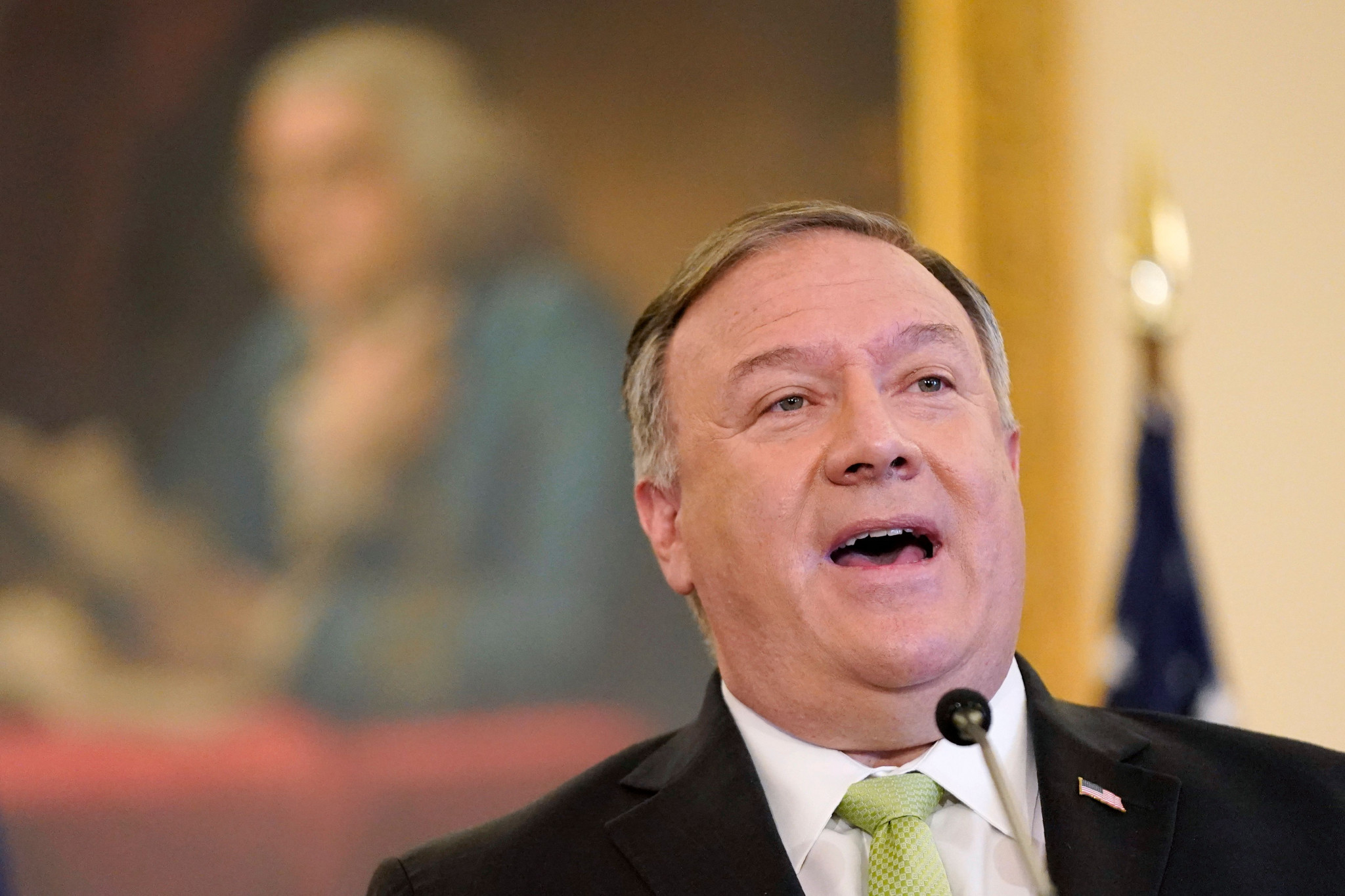 US Secretary of State Mike Pompeo announced the sanctions ©Getty Images