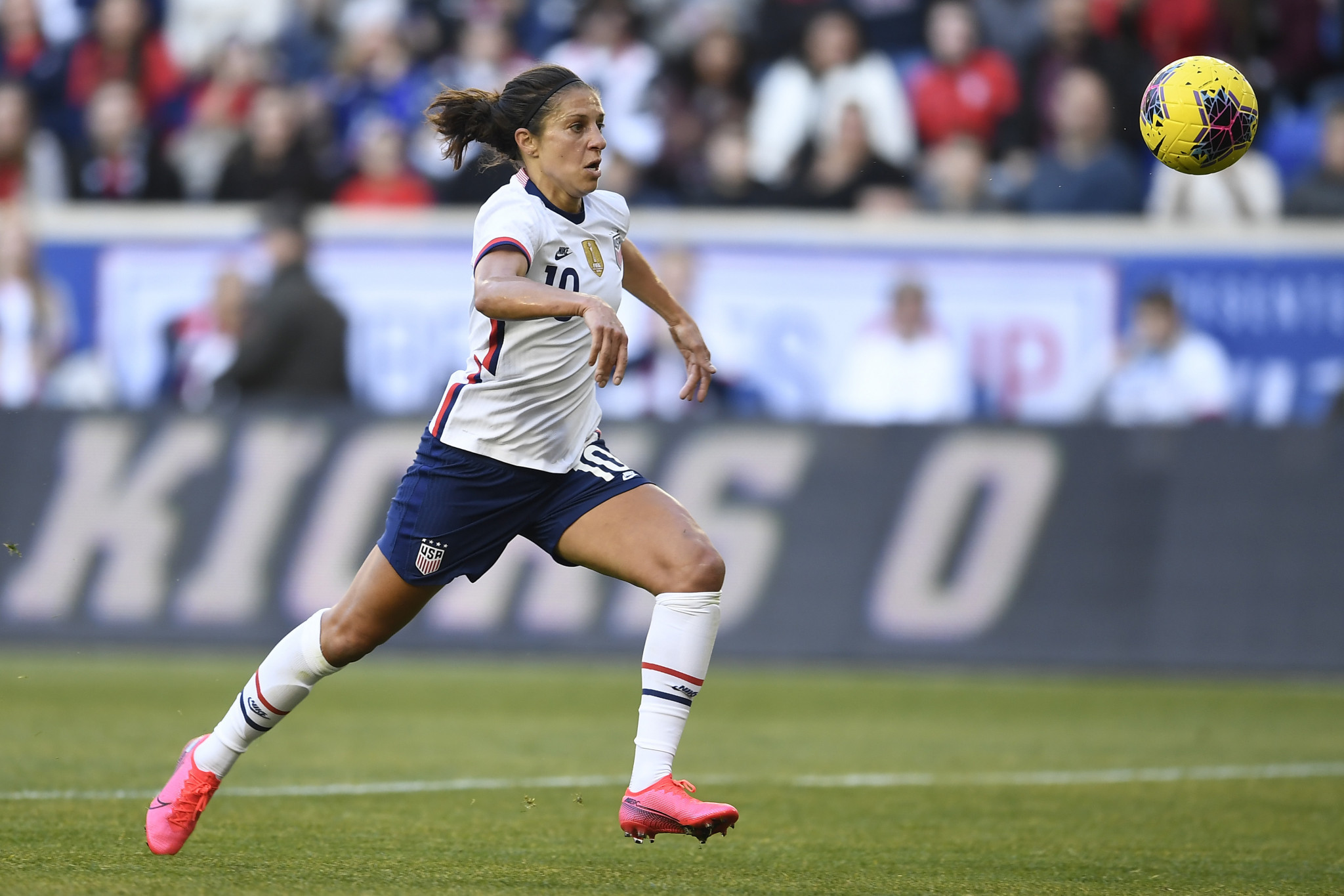 Carli Lloyd has announced her intention to retire after Tokyo 2020 ©Getty Images
