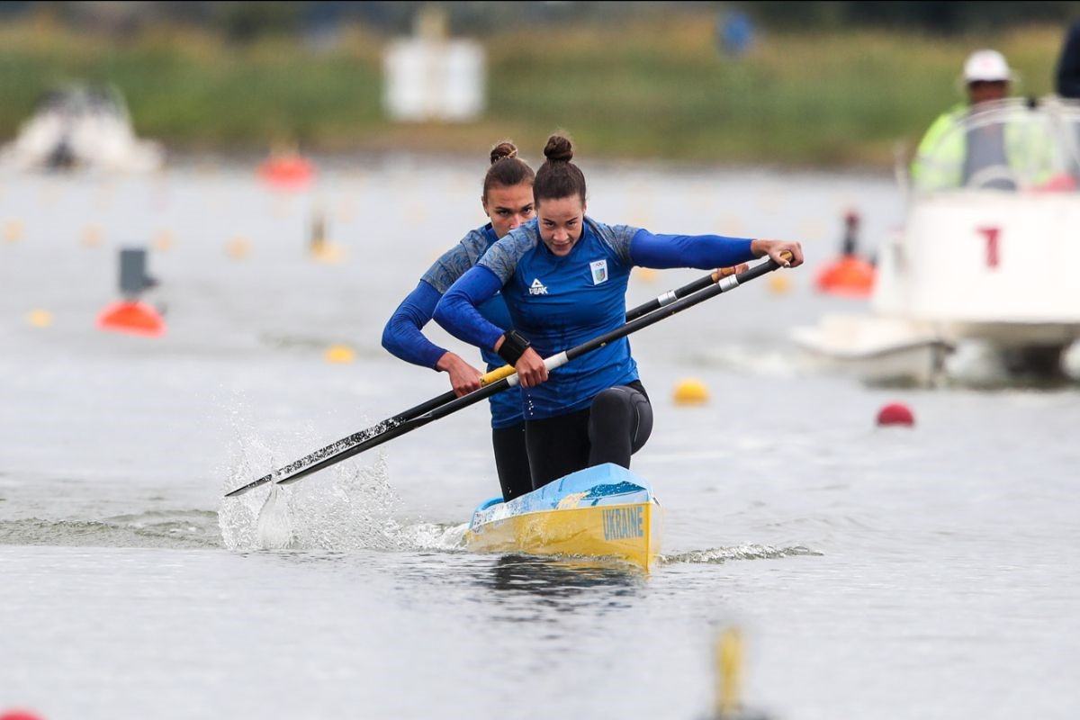 Ukraine’s Liudmyla Luzan secured her second gold medal of the weekend in Szeged ©ICF