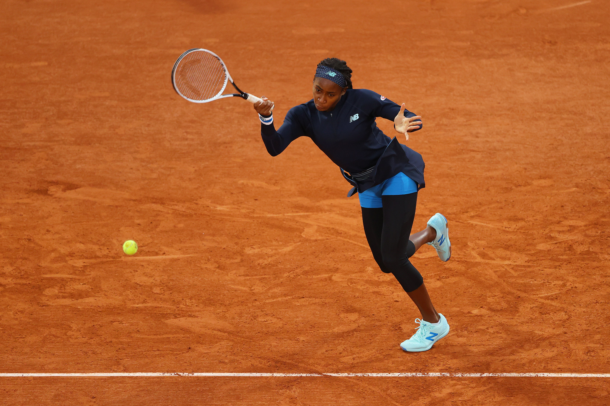 Coco Gauff was one of the big winners as the French Open got underway in Paris, defeating ninth seed Johanna Konta of Britain in straight sets ©Getty Images