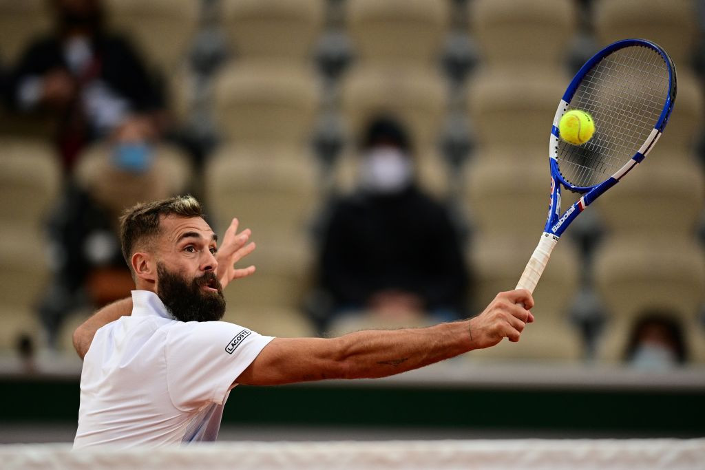 Benoît Paire is among the players who have previously tested positive for COVID-19 ©Getty Images