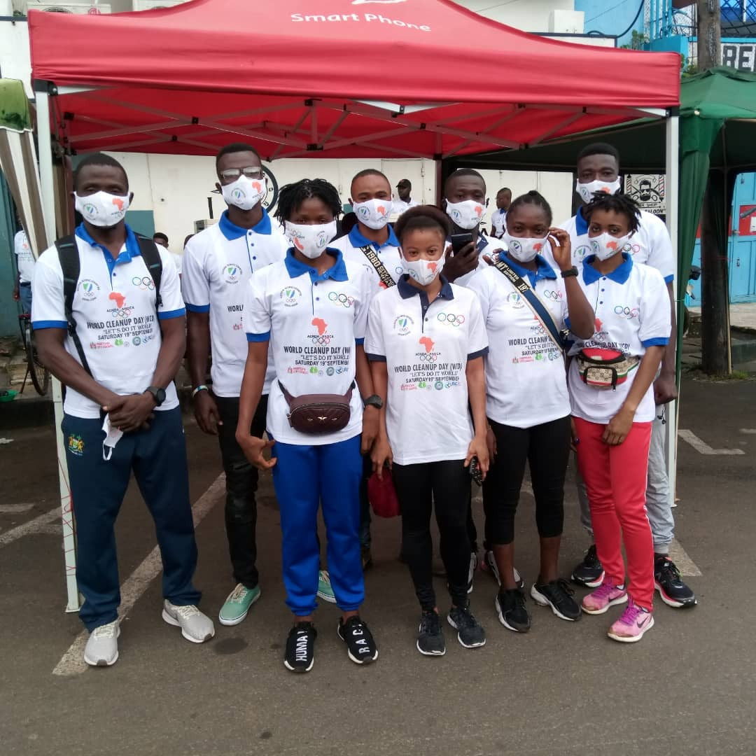 Sierra Leone NOC marks World Cleanup Day in Freetown