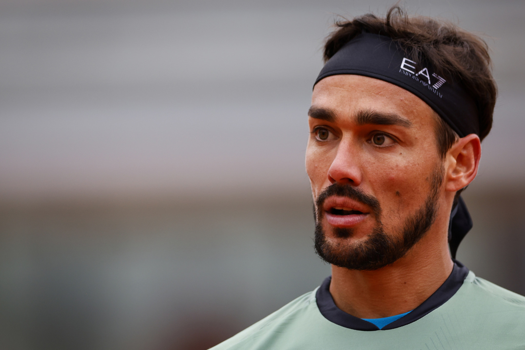 Italy's 15th seed Fabio Fognini continued his poor form since the tennis restart with a defeat to unseeded Kazakh Mikhail Kukushkin ©Getty Images
