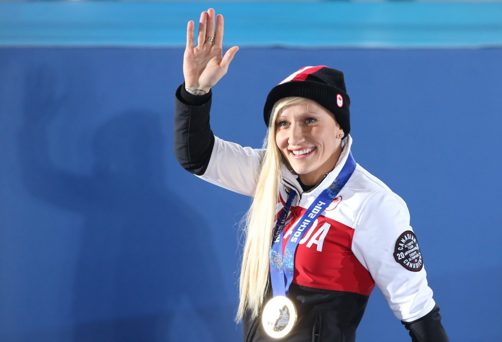  Kaillie Humphries of Canada will pilot the first-ever four-man all-female crew at the IBSF World Cup in Lake Placid ©Getty Images