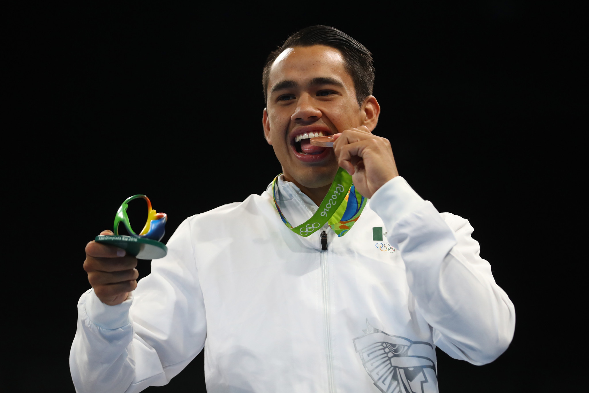 Misael Rodríguez, who was coached by Francisco Bonilla Vázquez, earned Olympic bronze at Rio 2016 ©Getty Images