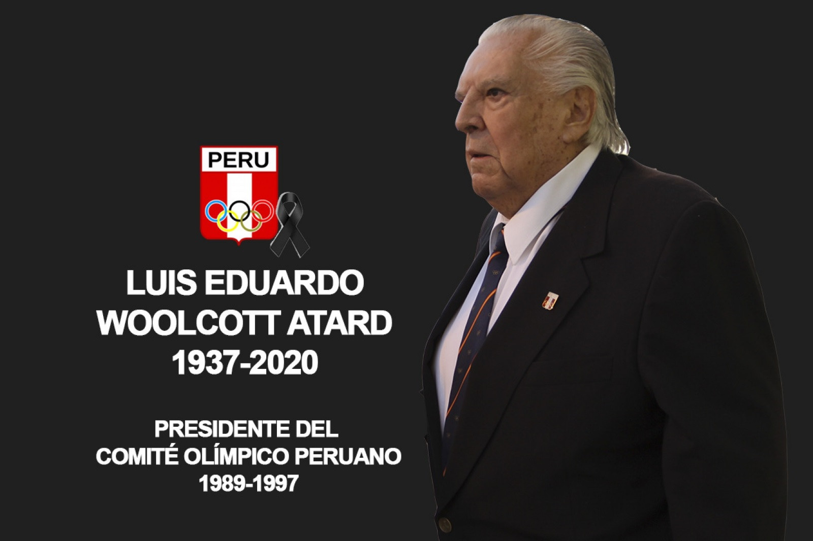 Peru NOC pays tribute to former President considered "one of the great promoters"