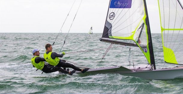Fantela brothers lead European 49er Championships after opening day