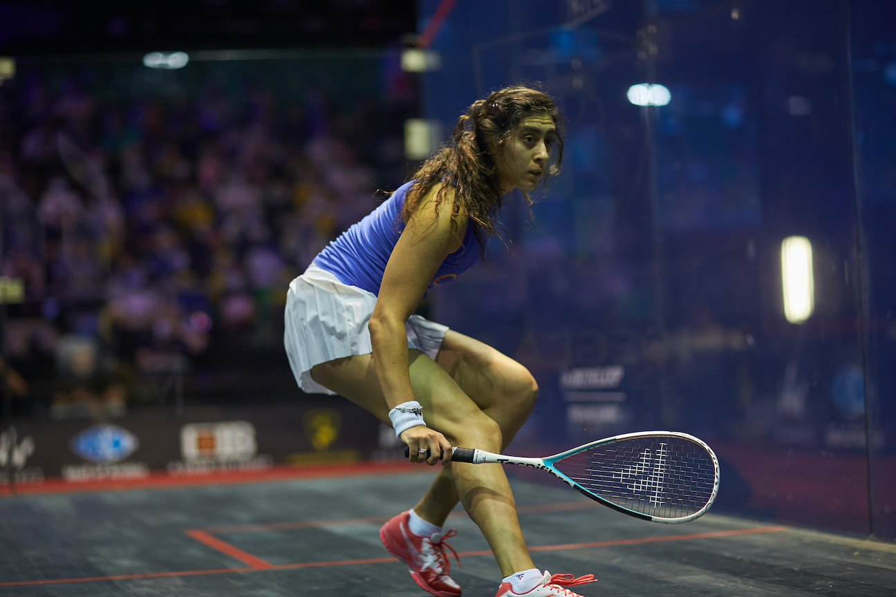 Egypt's Nour El Sherbini is set to defend her Squash World Championship title in Chicago in July ©Getty Images