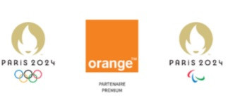 Orange is the third premium partner of Paris 2024 ©Paris 2024