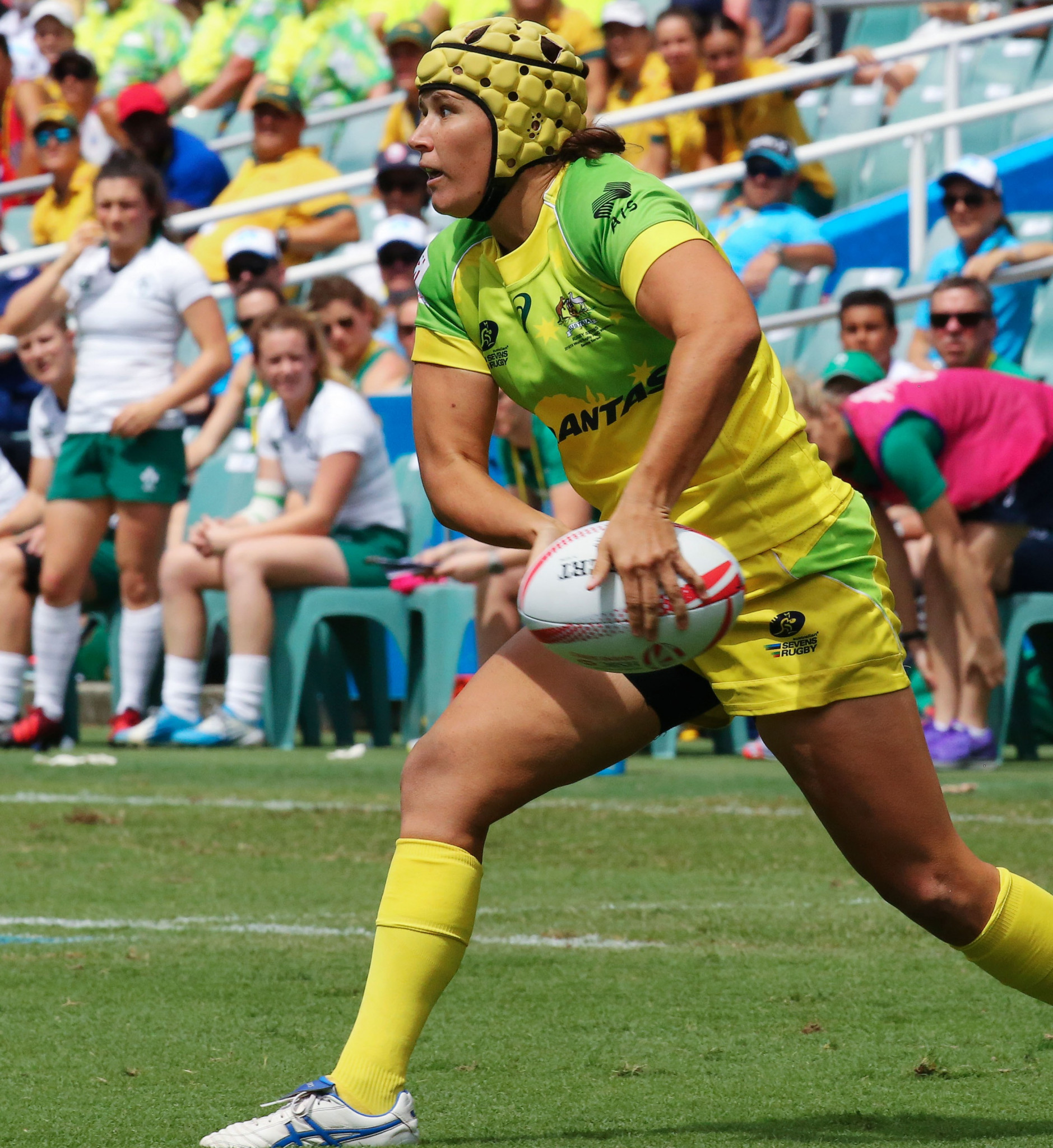 Shannon Parry helped lead the Australian women's sevens team to the Olympic gold medal at Rio 2016 ©Getty Images