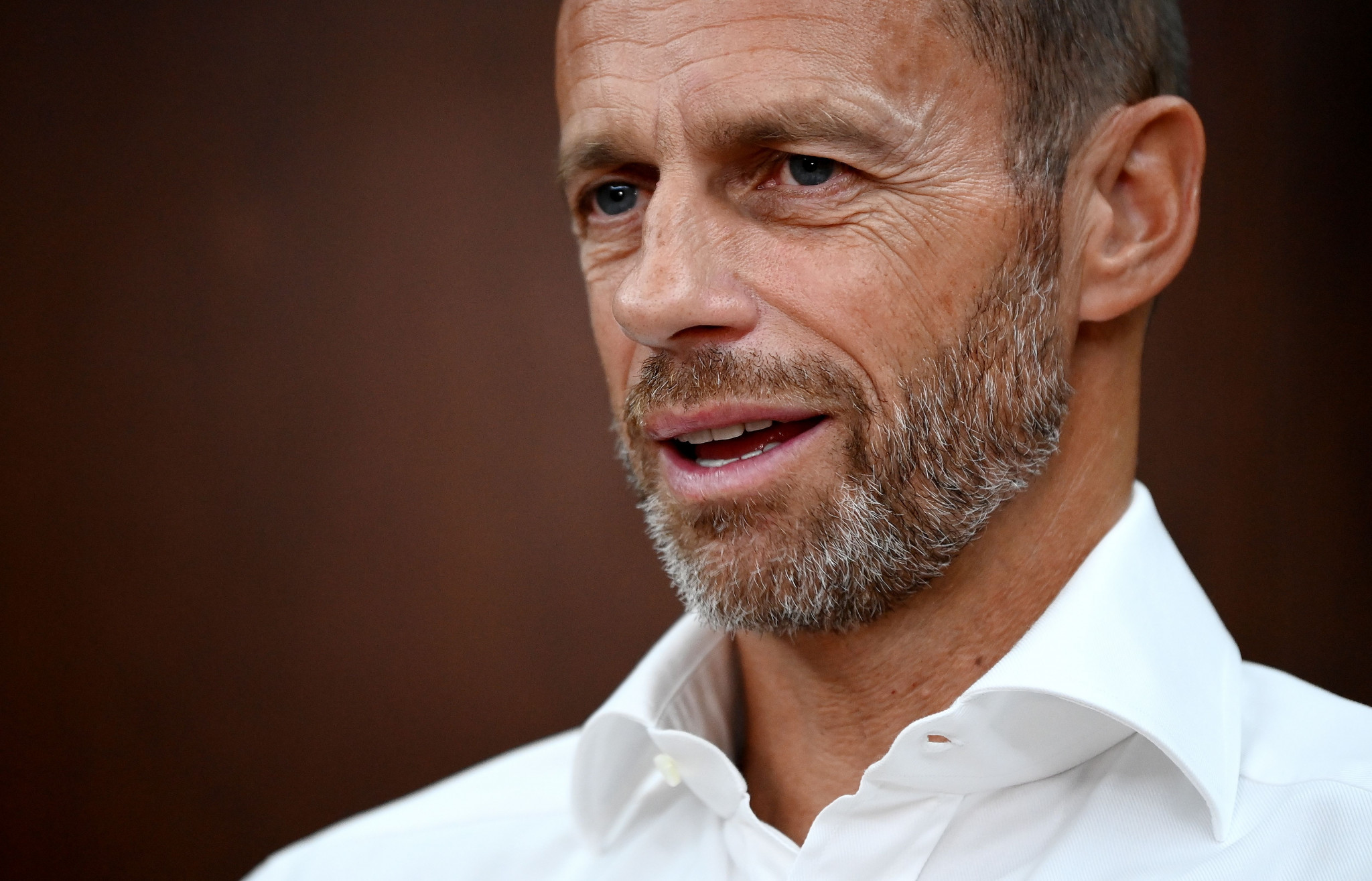 UEFA President Aleksander Čeferin said the decision was a sensible first step ©Getty Images