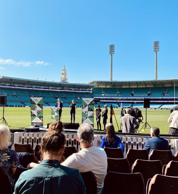 ACON’s Pride in Sport initiative was launched at Sydney Cricket Ground ©Twitter 