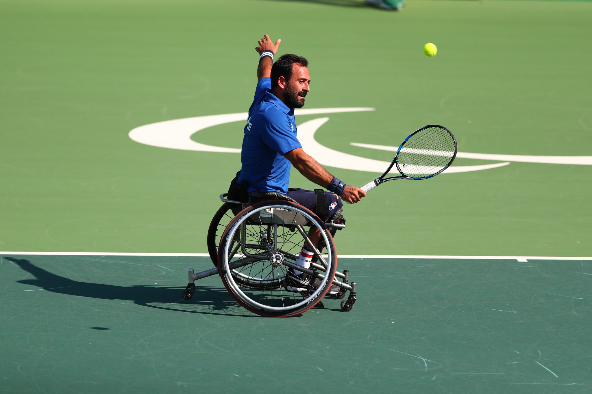 Paralympic medallist Jérémiasz took on tournament director role to "give back" to wheelchair tennis