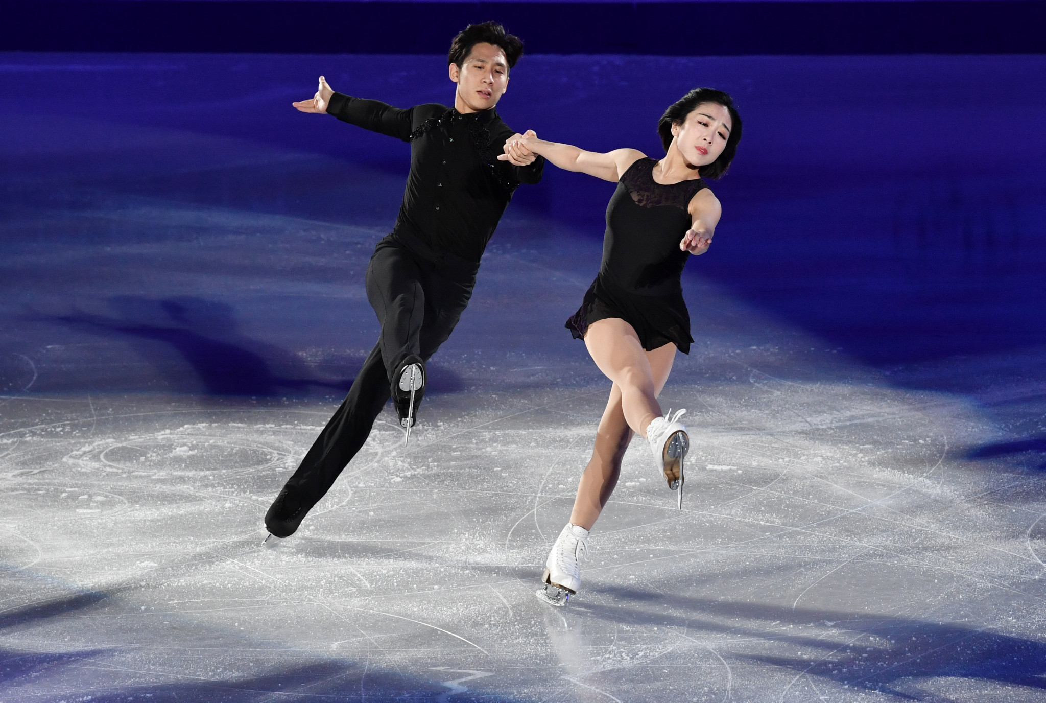 World champions Wenjing Sui and Cong Han are set to compete at the Shiseido Cup of China, which will only feature competitors from the home country ©Getty Images