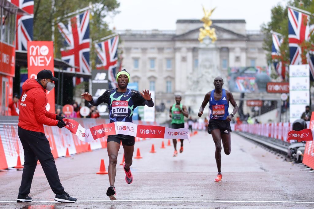 Shura Kitata was a surprise winner of the men's London Marathon ©Getty Images