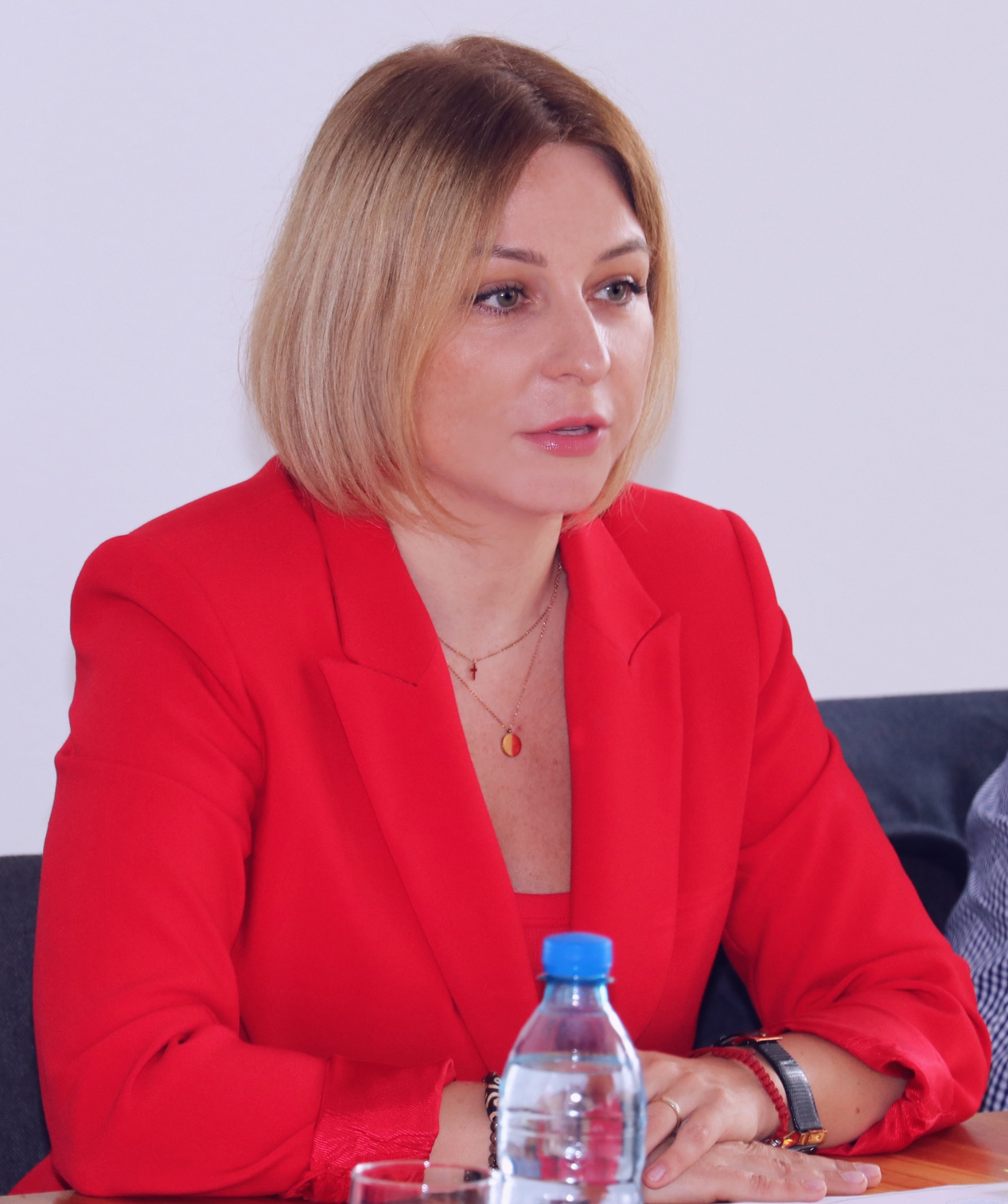 Belarus Chess Federation President and FIDE vice-president Anastasia Sorokina has been supportive of the anti-Government protests in her country ©Facebook