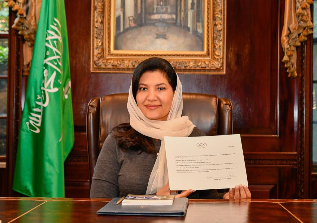 Saudi Arabian IOC member Princess Reema Bandar Al-Saud said a successful bid would be a boost for women and girls in the country ©SAOC