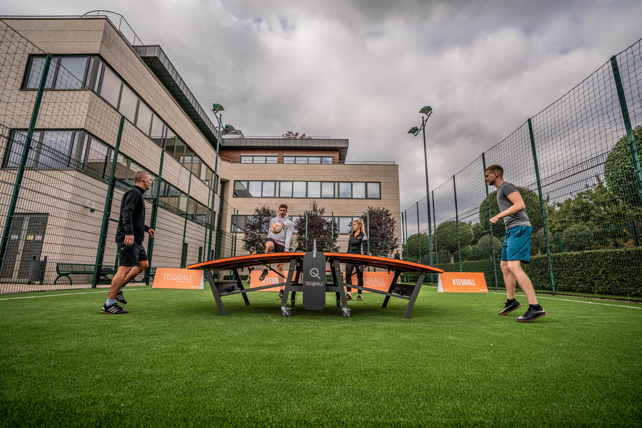 FITEQ hosted a teqball open day to celebrate European Week of Sport ©FITEQ
