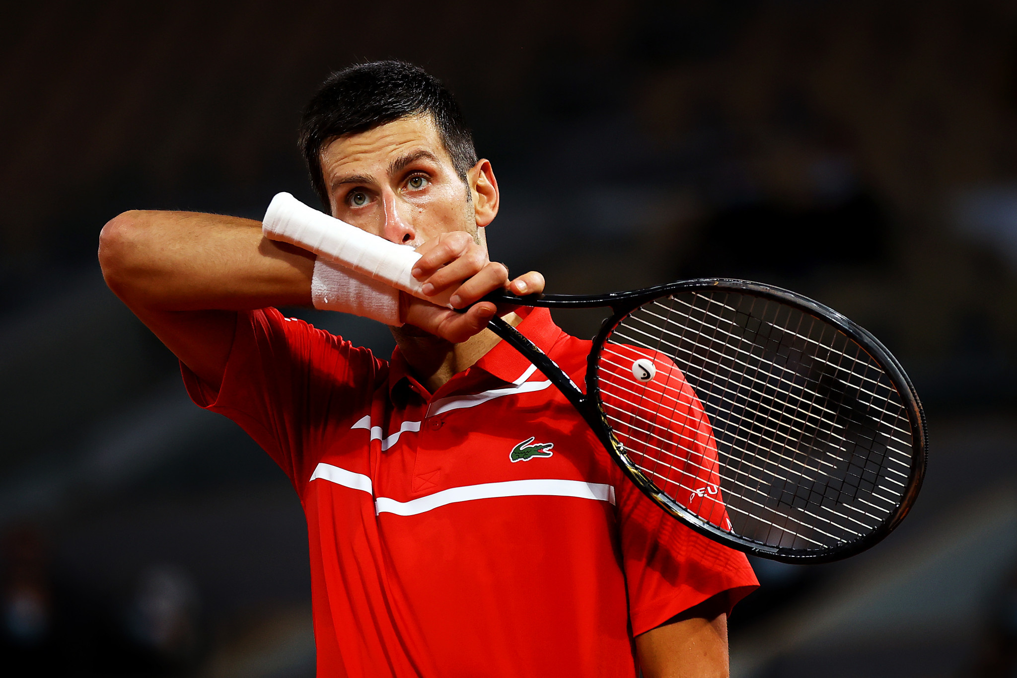 Djokovic accidentally strikes line judge with ball during fourth round French Open win