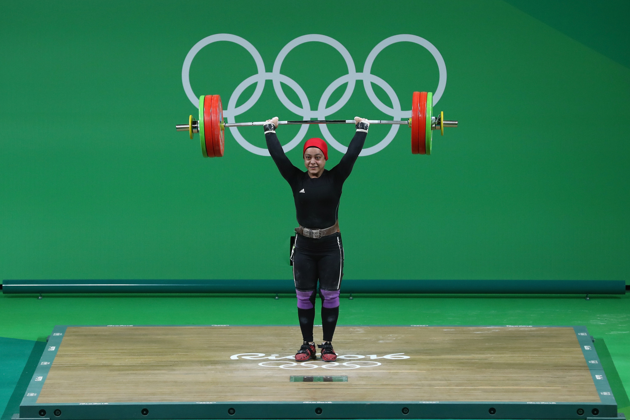 Sara Ahmed is among the Egyptian weightlifters who have tested positive ©Getty Images