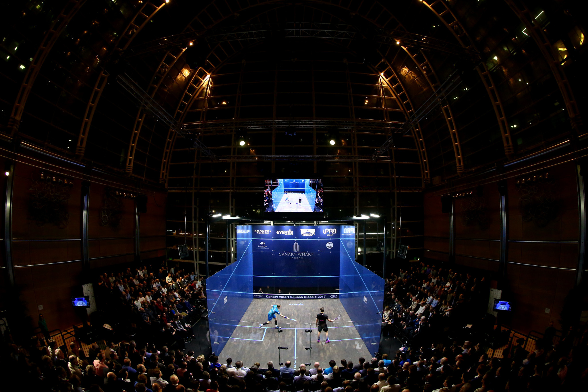 SquashLevels draws in matches from the PSA Tour down to club competitions ©Getty Images
