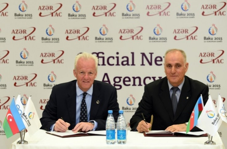 Baku 2015 have announced Azertac will be the official news agency of the European Games ©Azertac